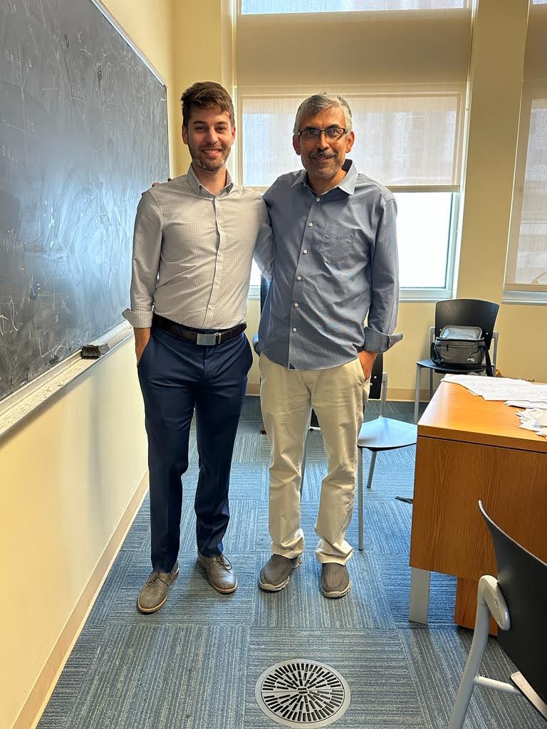 With Bhaskar Dutta at defense