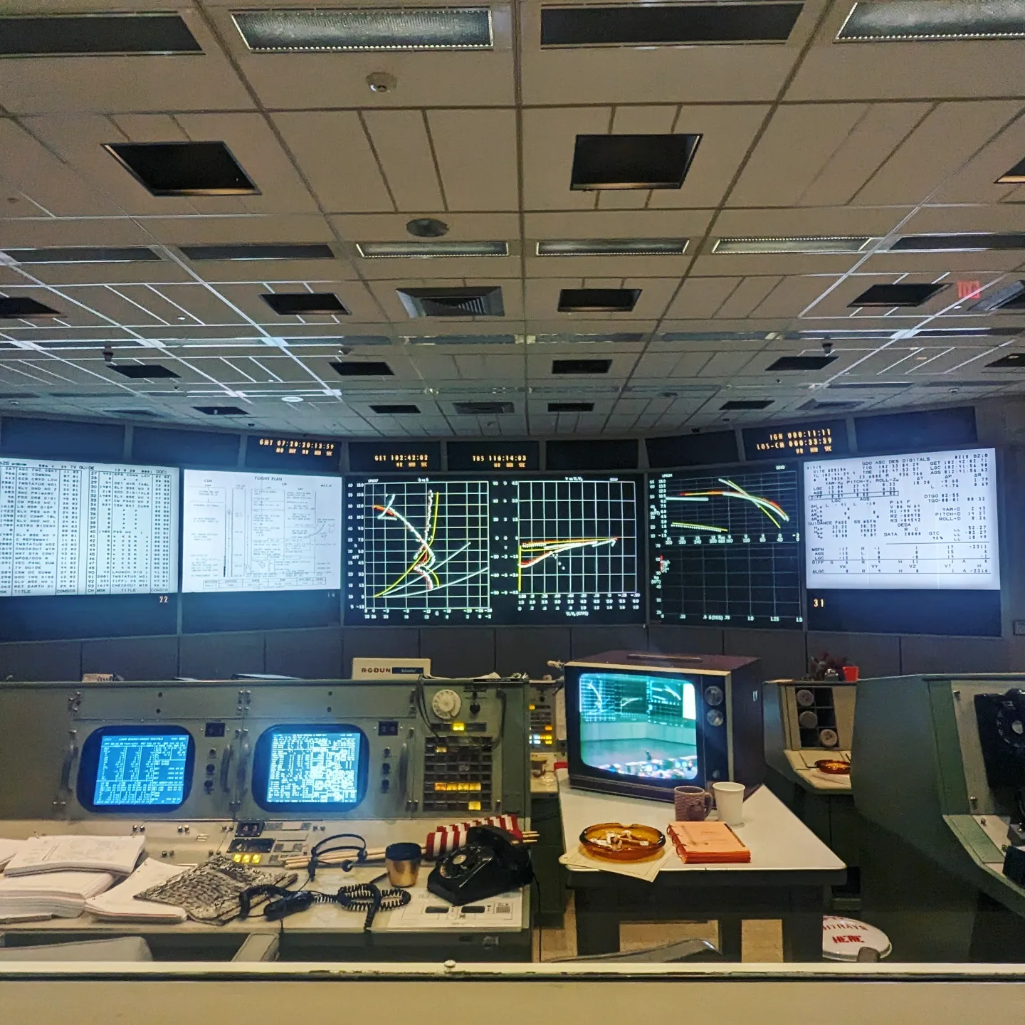 NASA control room